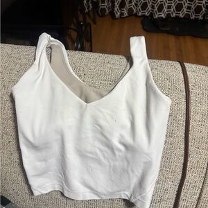 lululemon athletica White Tank Top